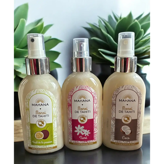 Monoï de Tahiti Mahana - Fruit de la passion - Huile corps
