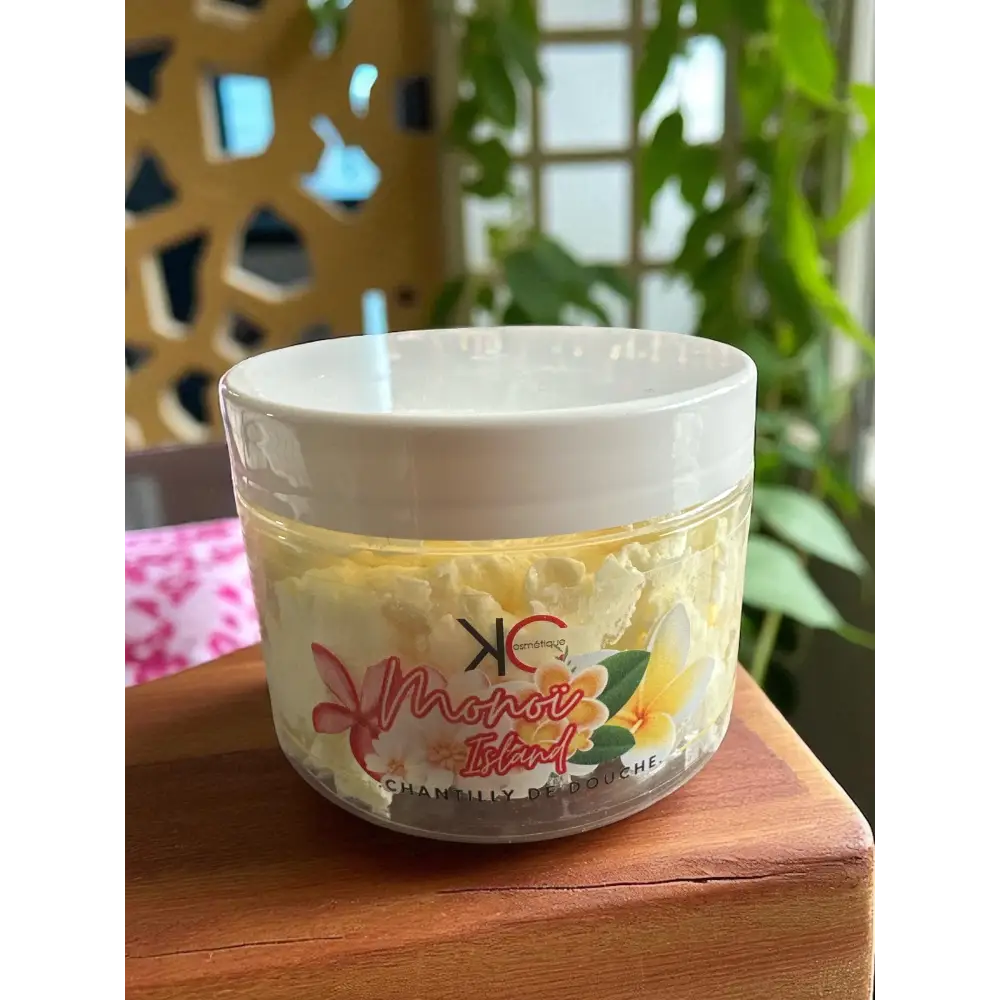 Nouvelle Chantilly (gel douche fouetté) de douche 100 g au choix Monoï Island Chantilly de douche