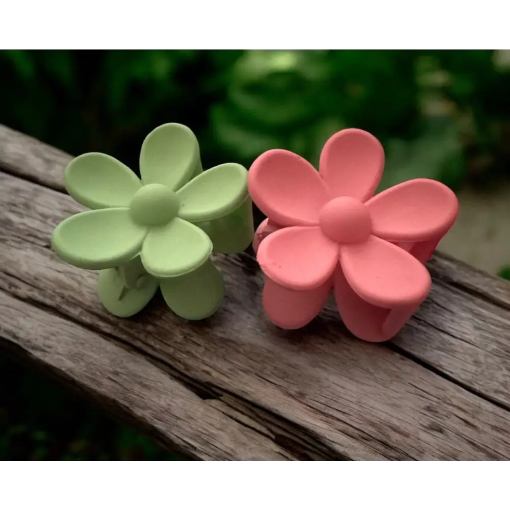 Pochette 2 pinces fleurs - Accessoire