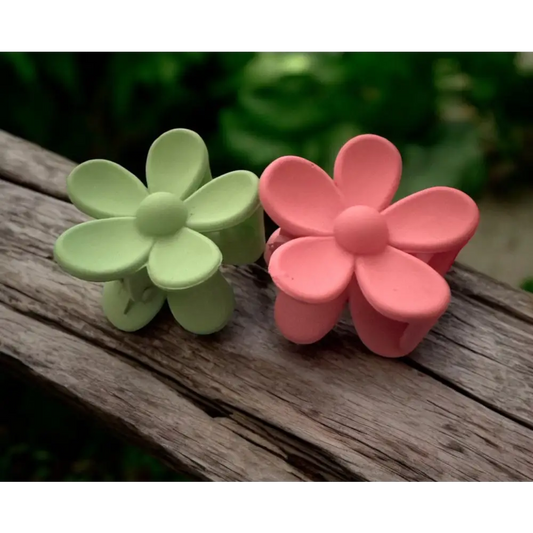 Pochette 2 pinces fleurs - Accessoire