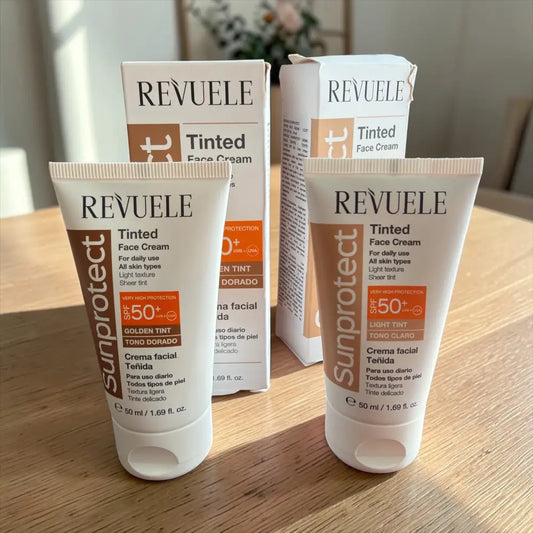Protection solaire visage teinté SPF50 - Peau claire - Solaire