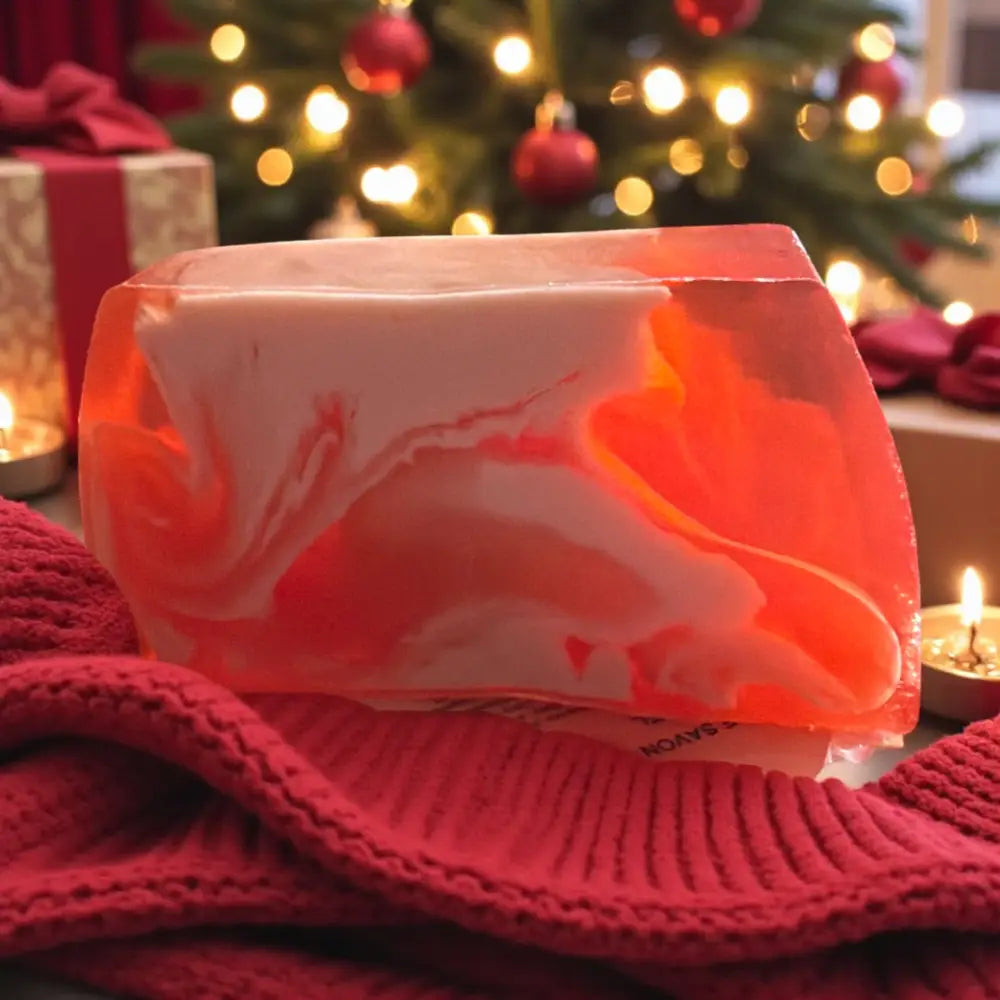 Savon à la coupe Noël 🎅🏻 - Savon glycerine