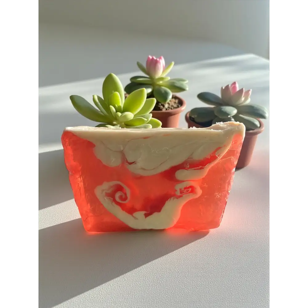 Savon à la coupe vanille mauve - Savon glycerine