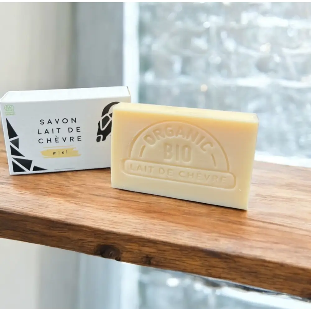 Savon au lait de chèvre parfum au choix - Miel - Lait de chevre