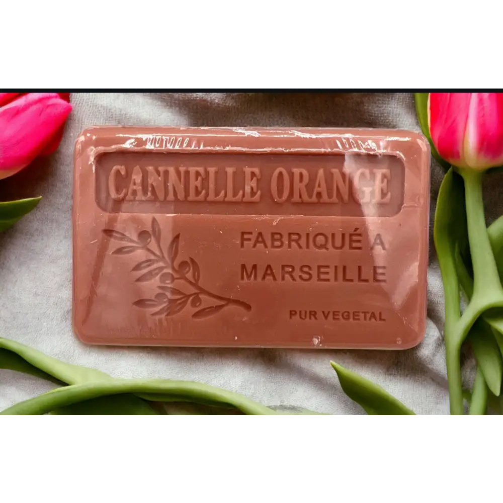 Savon de marseille parfum au choix - Cannelle orange - Savon de Marseille