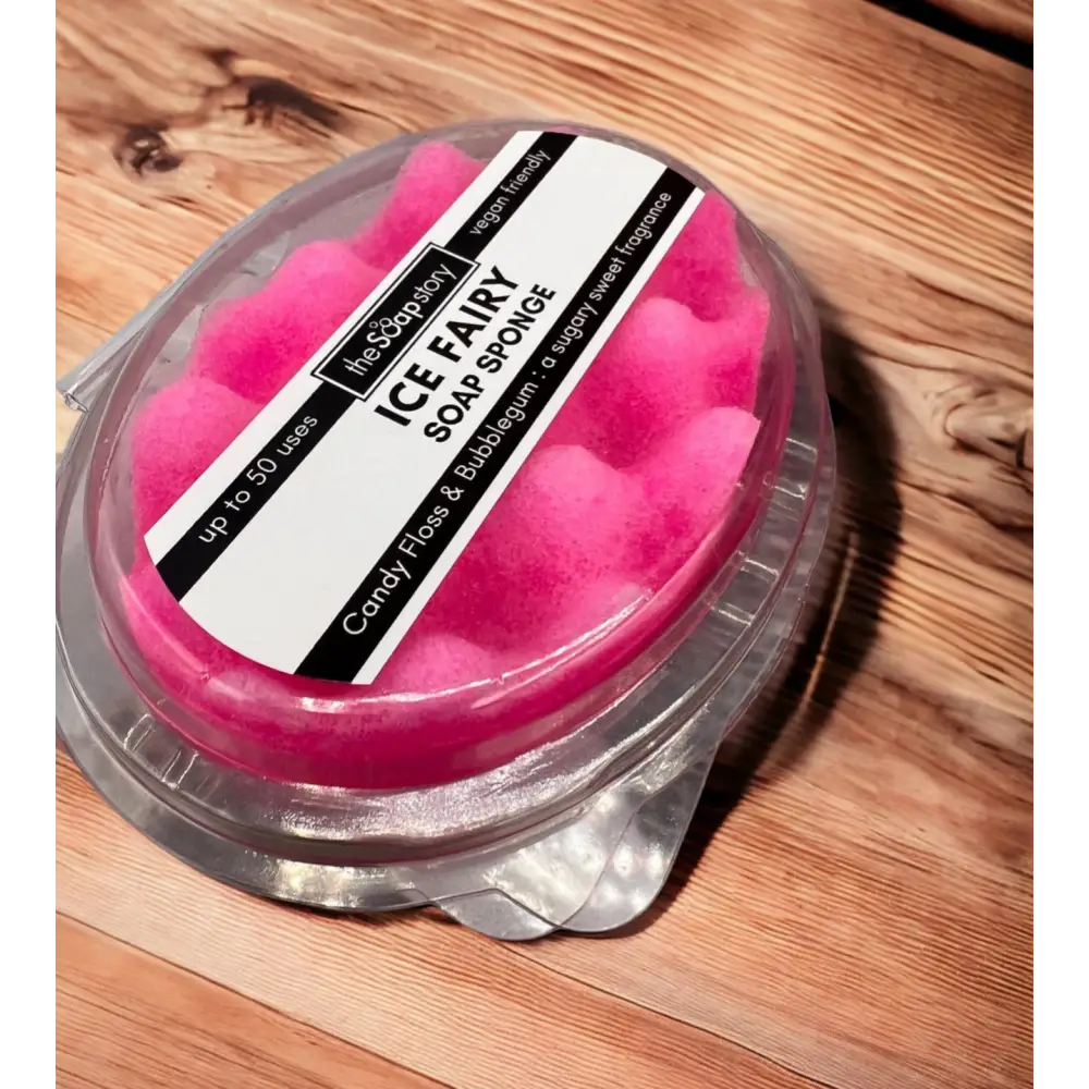 Savon éponge parfum au choix Destockage - Savon éponge