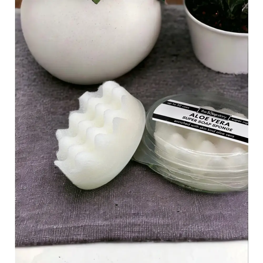 Savon éponge parfum au choix Destockage - Aloe vera - Savon éponge