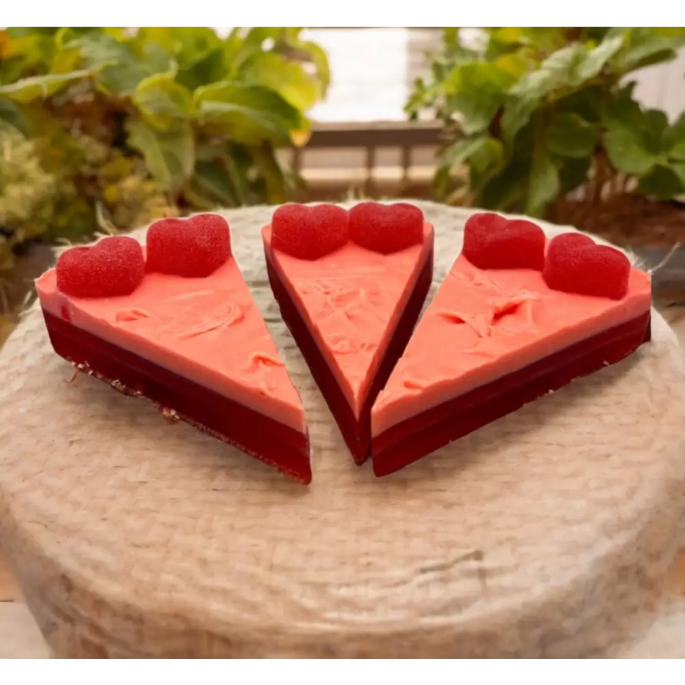 Savon exfoliant facon tarte - Pomme d amour