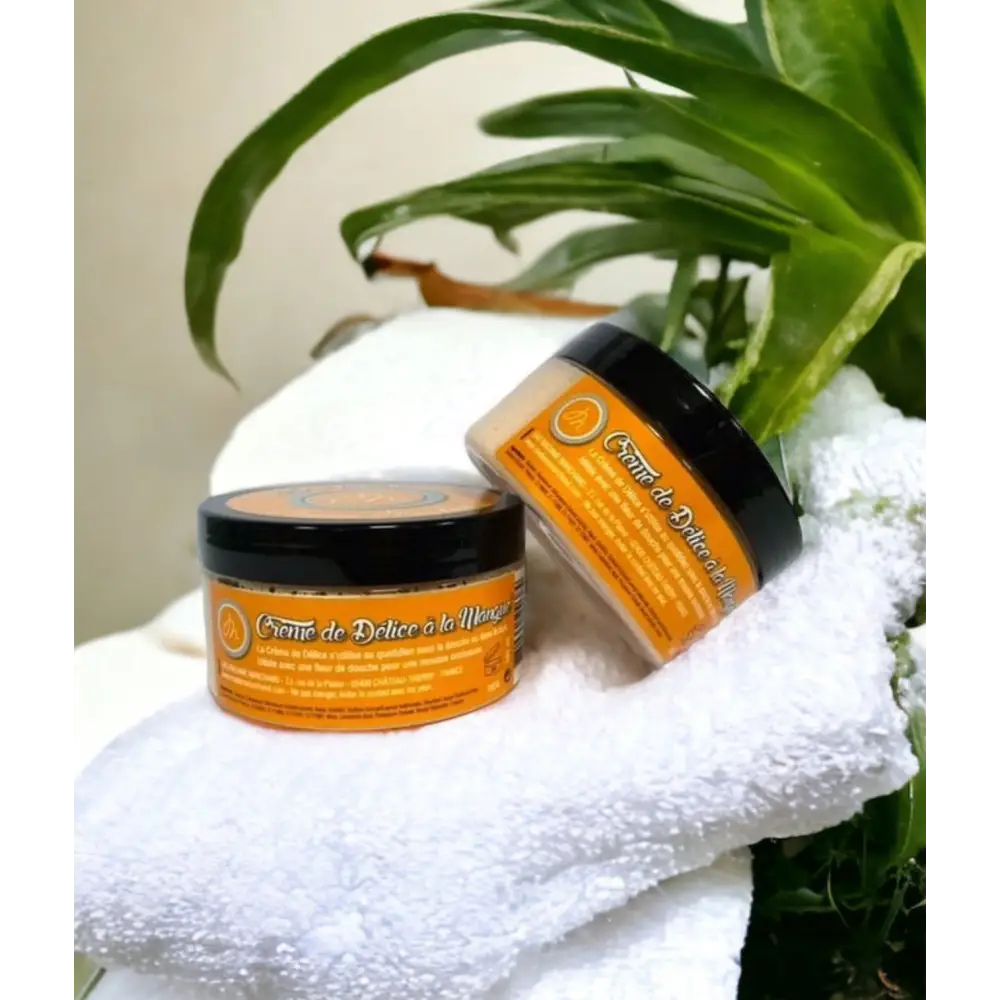 Savon fouetté Crème de délice parfum au choix Destockage - Mangue tropicale / Tous types de peau - Gommage corps