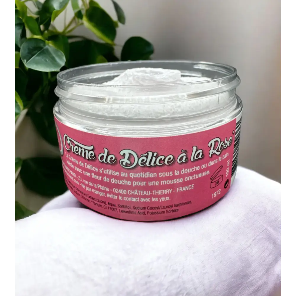Savon fouetté Crème de délice parfum au choix Destockage - Rose / Tous types de peau - Gommage corps