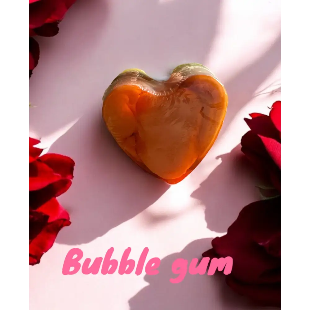 Savon glycérine coeur parfum au choix - Savon coeur