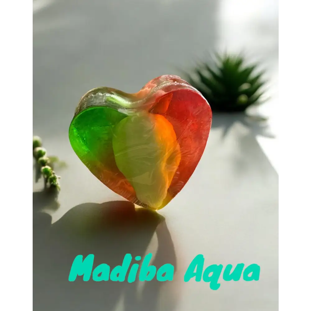 Savon glycérine coeur parfum au choix - Savon coeur