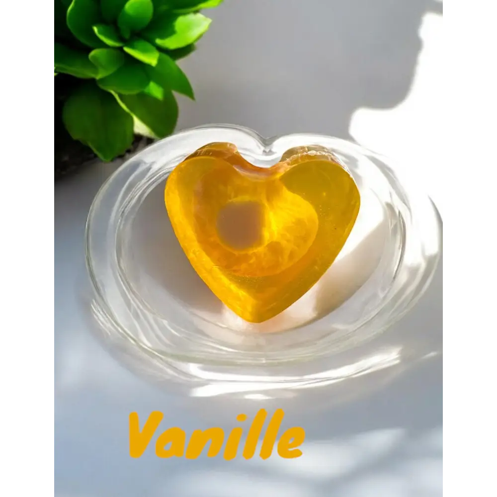 Savon glycérine coeur parfum au choix - Savon coeur