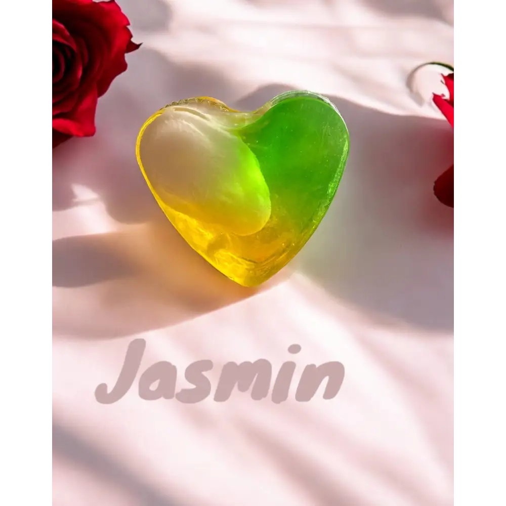 Savon glycérine coeur parfum au choix - Savon coeur