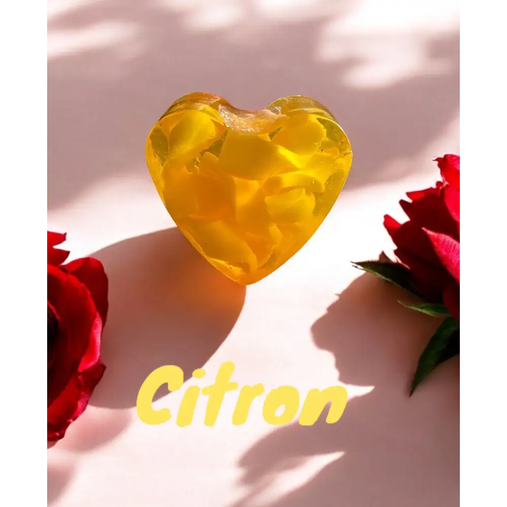 Savon glycérine coeur parfum au choix - Savon coeur