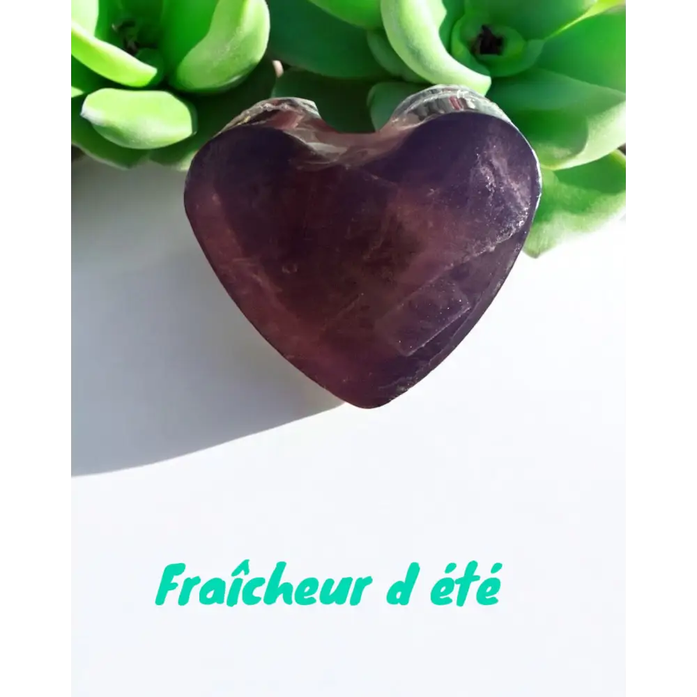 Savon glycérine coeur parfum au choix - Savon coeur