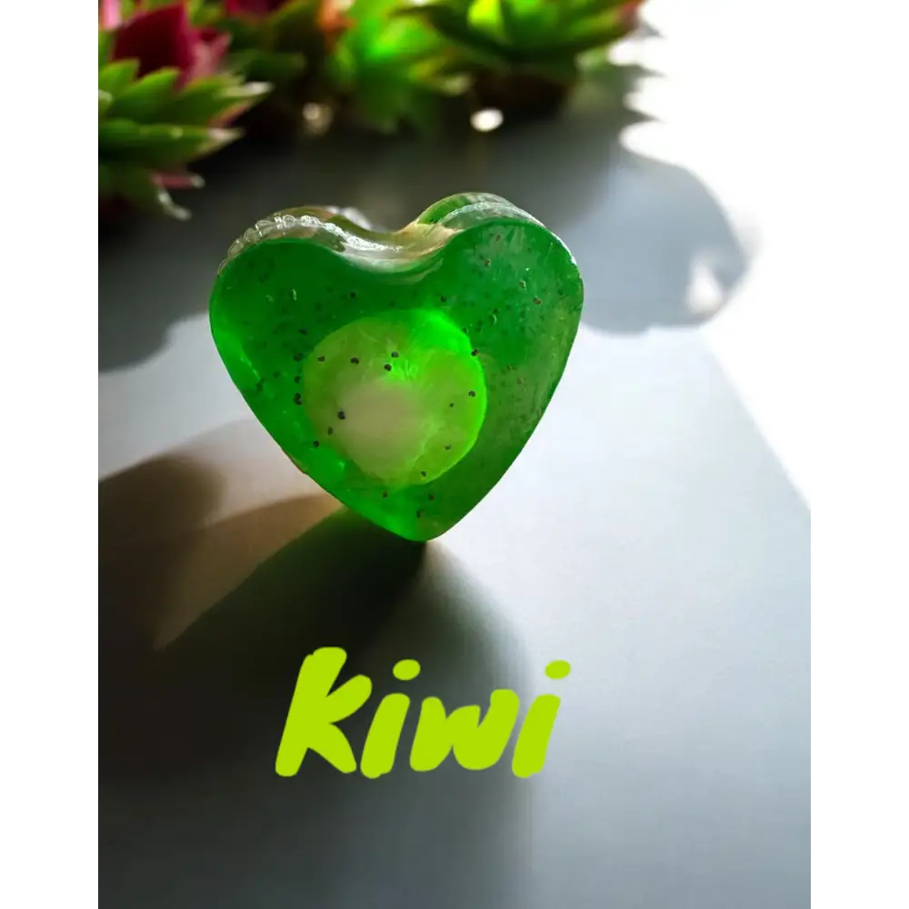 Savon glycérine coeur parfum au choix - Savon coeur