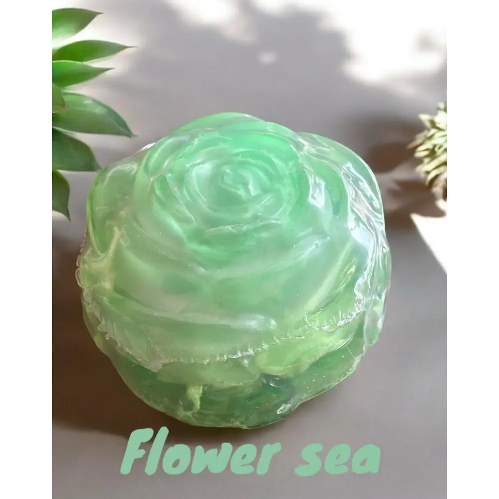 Savon glycérine fleur parfum au choix - Flower sea dupe - Savon glycerine