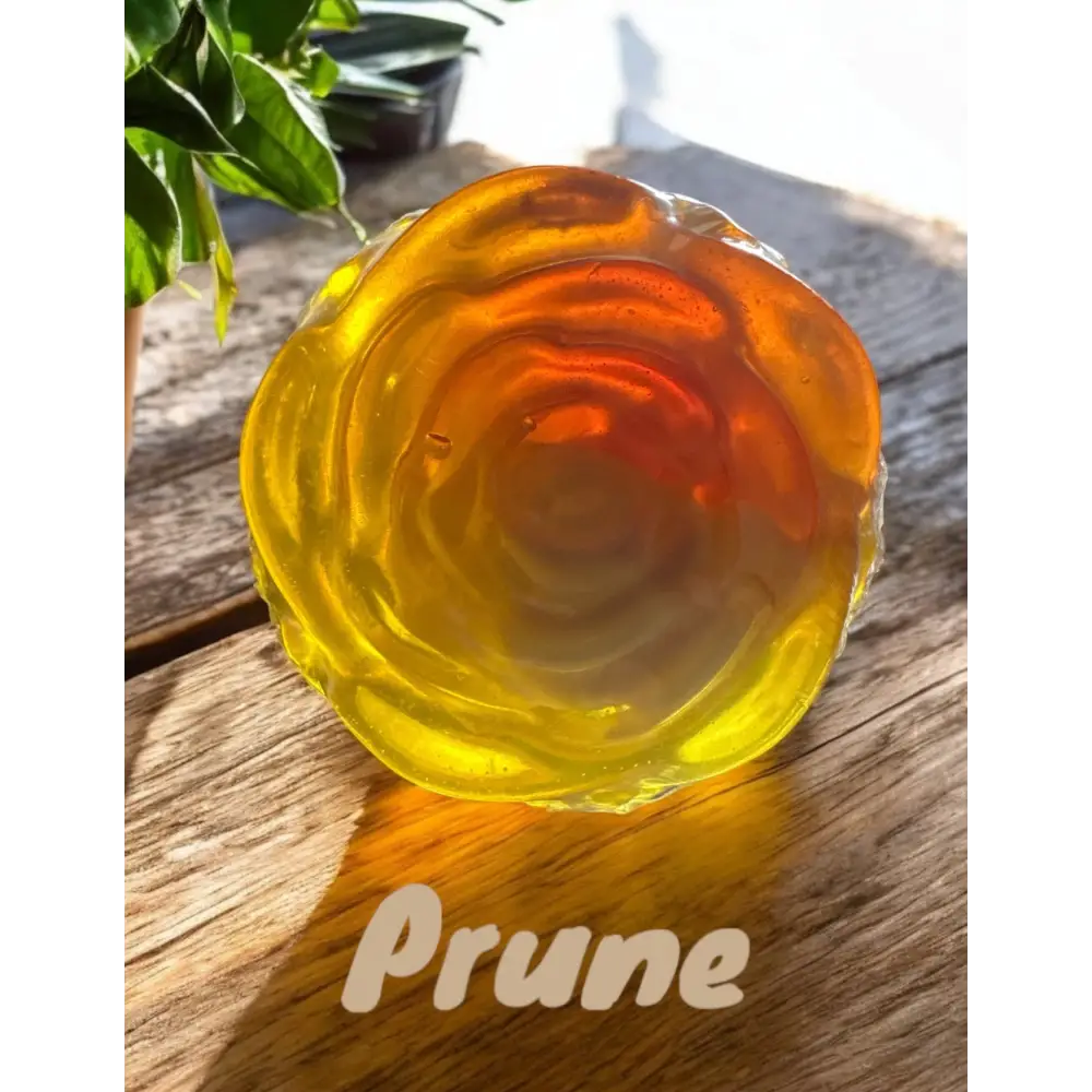 Savon glycérine fleur parfum au choix - Prune - Savon glycerine