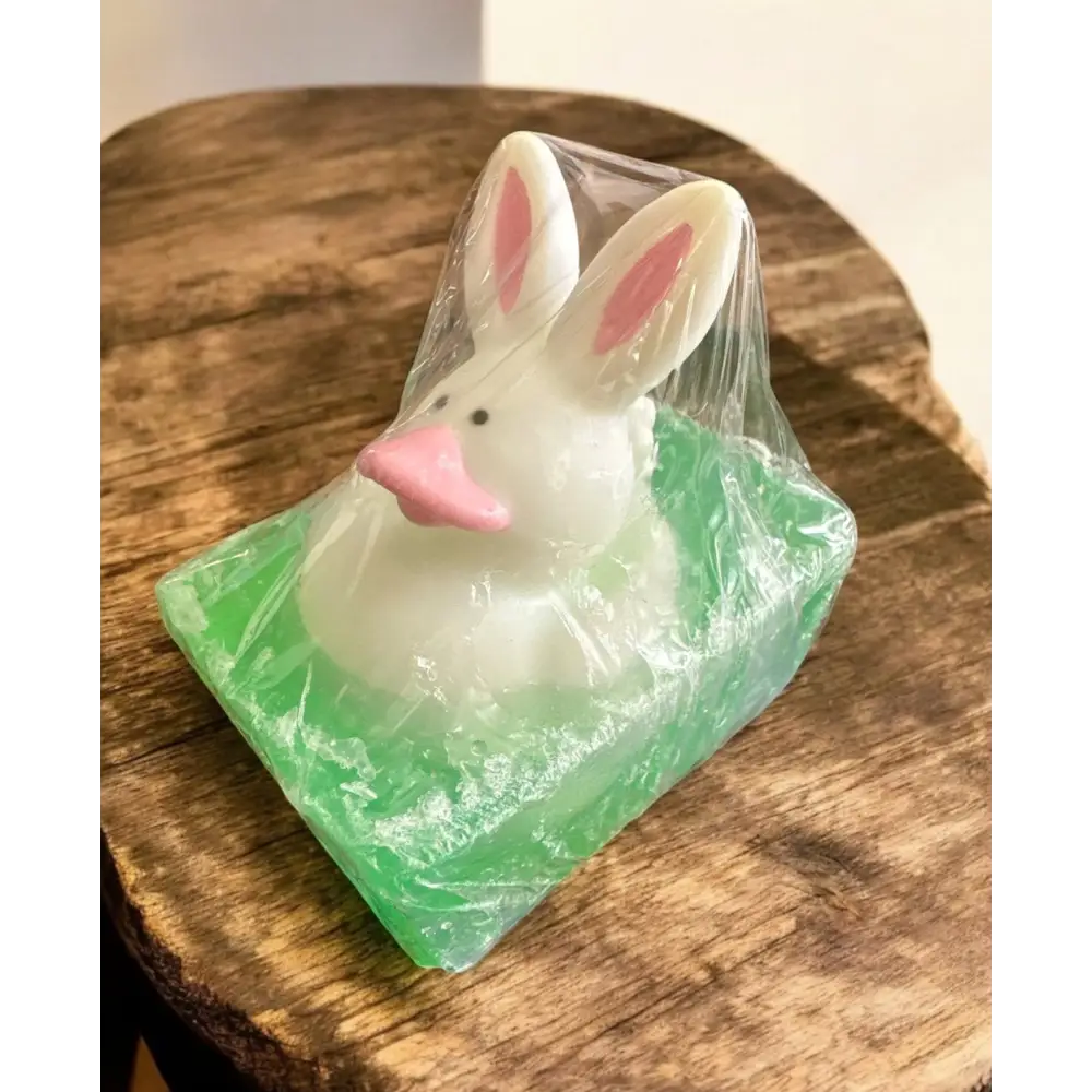 Savon jouet canard 🦆 parfum Bonbon 🍭 au choix - A partir de 3 ans / Lapin - Savon jouet