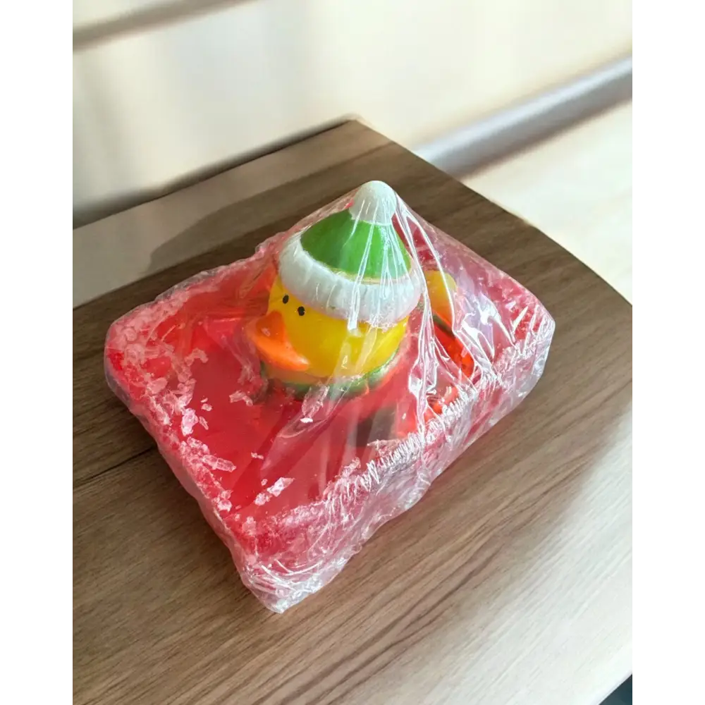 Savon jouet canard 🦆 parfum Bonbon 🍭 au choix - A partir de 3 ans / Bonnet - Savon jouet
