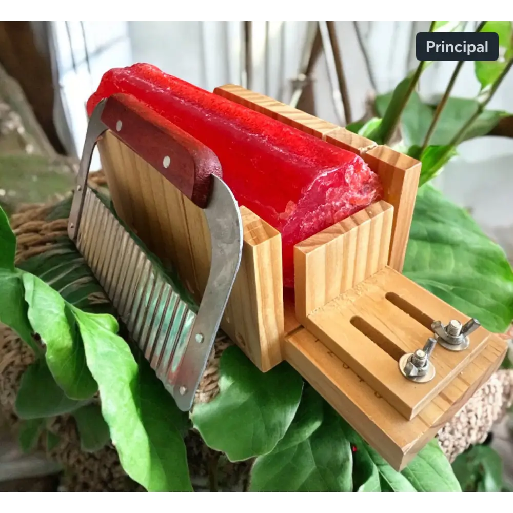 Savon loofah à la coupe Fraise Destockage - Destockage