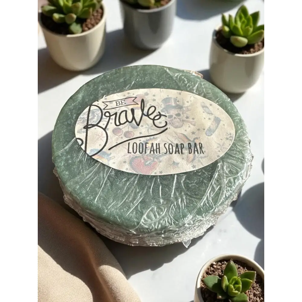 Savon loofah au choix Destockage - Be Brave dupe Bleu de Chanel - Savon loofah