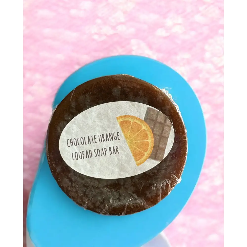 Savon loofah au choix Destockage - Chocolat orange - Savon loofah