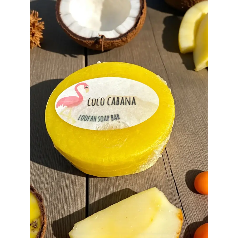 Savon loofah au choix Destockage - Coco cabana - Savon loofah