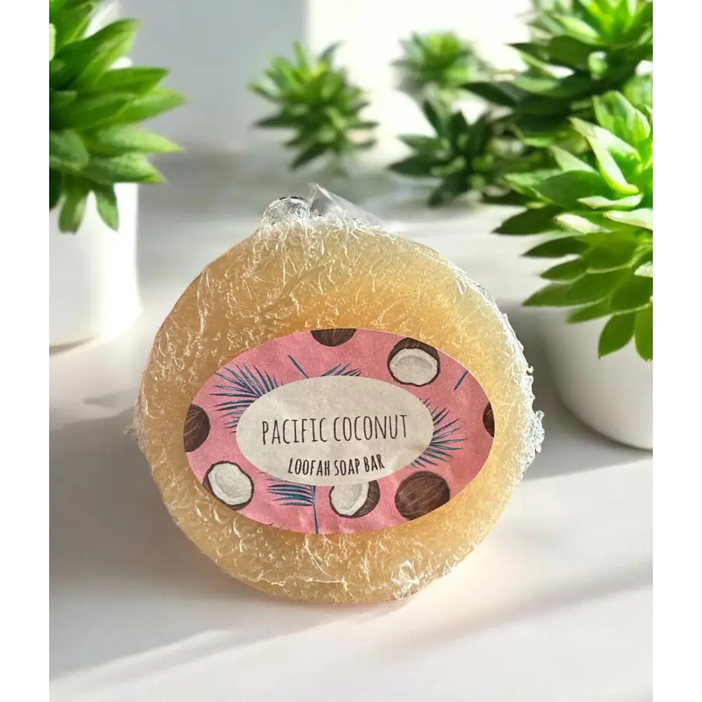 Savon loofah au choix Destockage - Noix de coco - Savon loofah