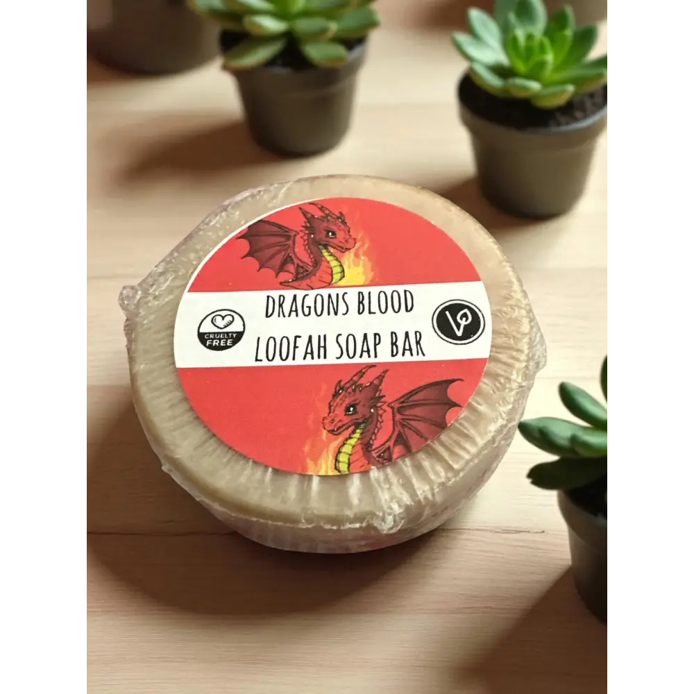 Savon loofah au choix Destockage - Sang du dragon - Savon loofah