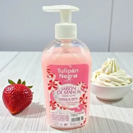 Savon nettoyant pour les mains Fraise&Crème - Savon main