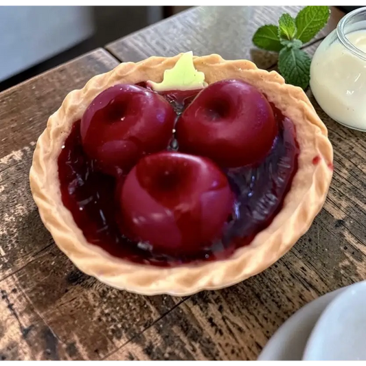 Savon tartelette aux prunes - Savon glycerine