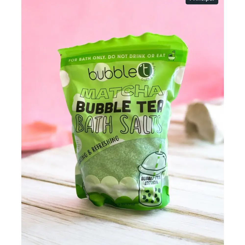 Sels de bain poche de 1 kg - Matcha - Sels de bain