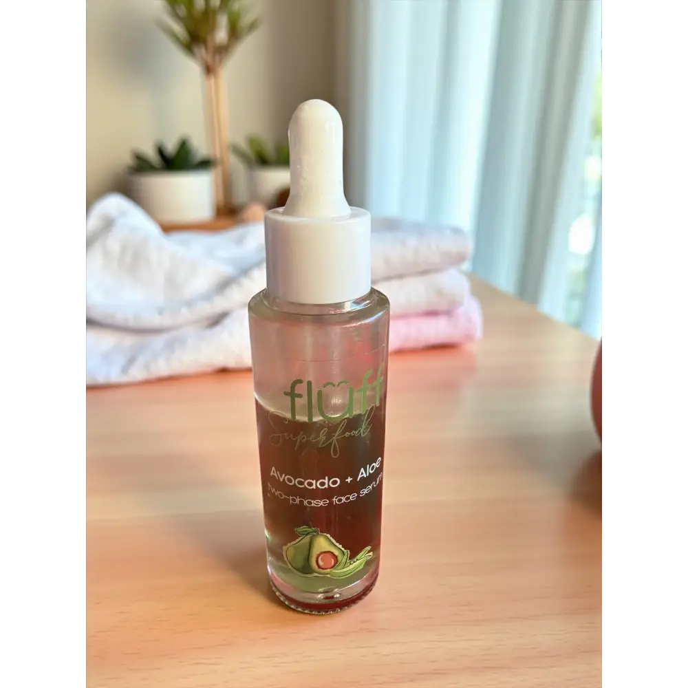 Sérum biphasé visage - Avocat et aloe Vera régénérant - Crème visage