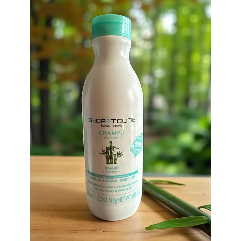 Shampoing secret de code 500ml Bambou cheveux bouclés Shampoing et apres shampoing