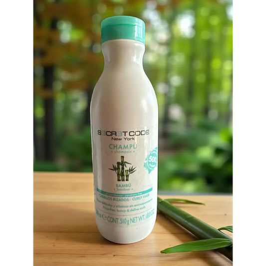 Shampoing secret de code 500ml Bambou cheveux bouclés Shampoing et apres shampoing